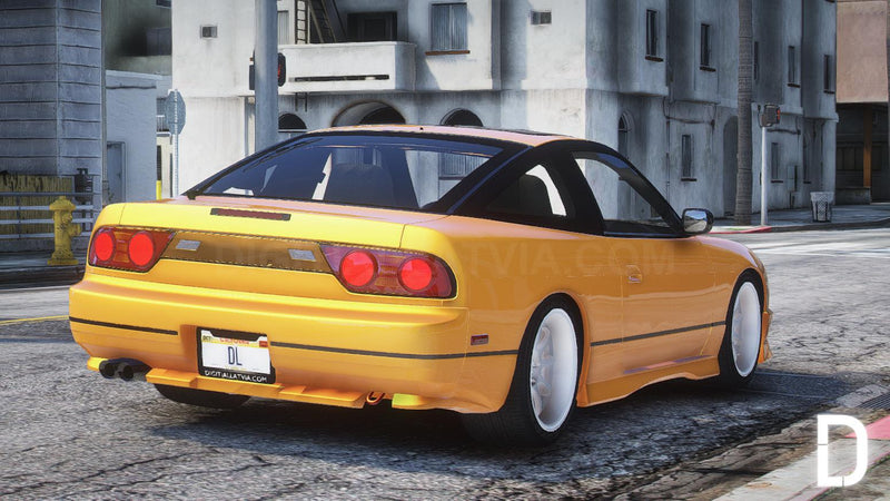 Nissan 180SX Type-X | Embleme entfernt | Tuning