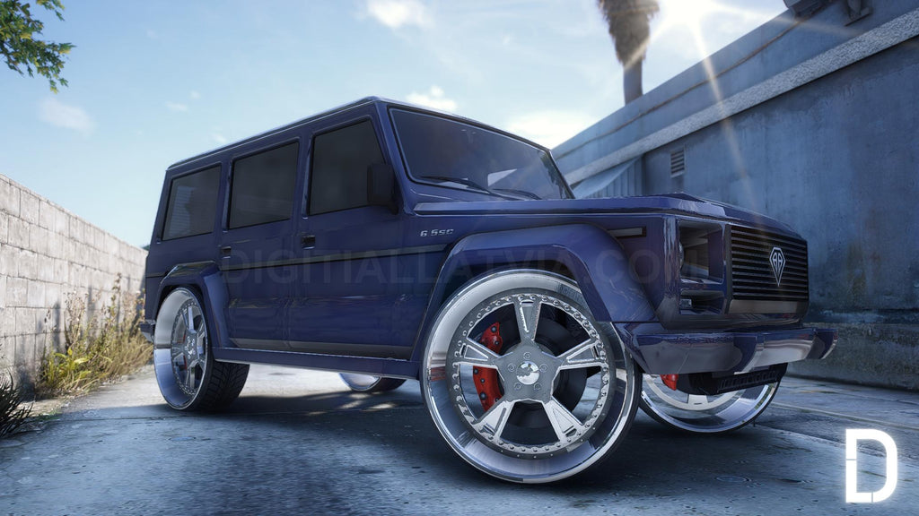 Custom 100 Lore Friendly Donk Rims Pack