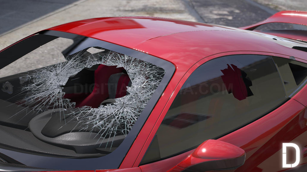 Ferrari F8 Tribute | Ohne Embleme | Vorlage | Benutzerdefinierter Sound