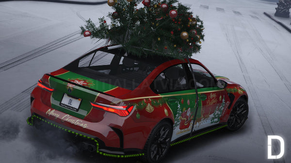 Ubermacht Sentinel GTS Christmas Custom | Tuning | Template