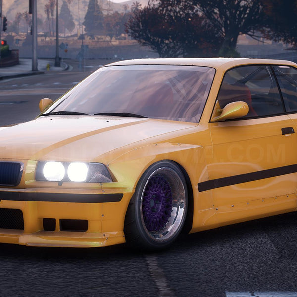 BMW M3 E36 Pandem | Debadged | Template | Tuning | Custom Sound