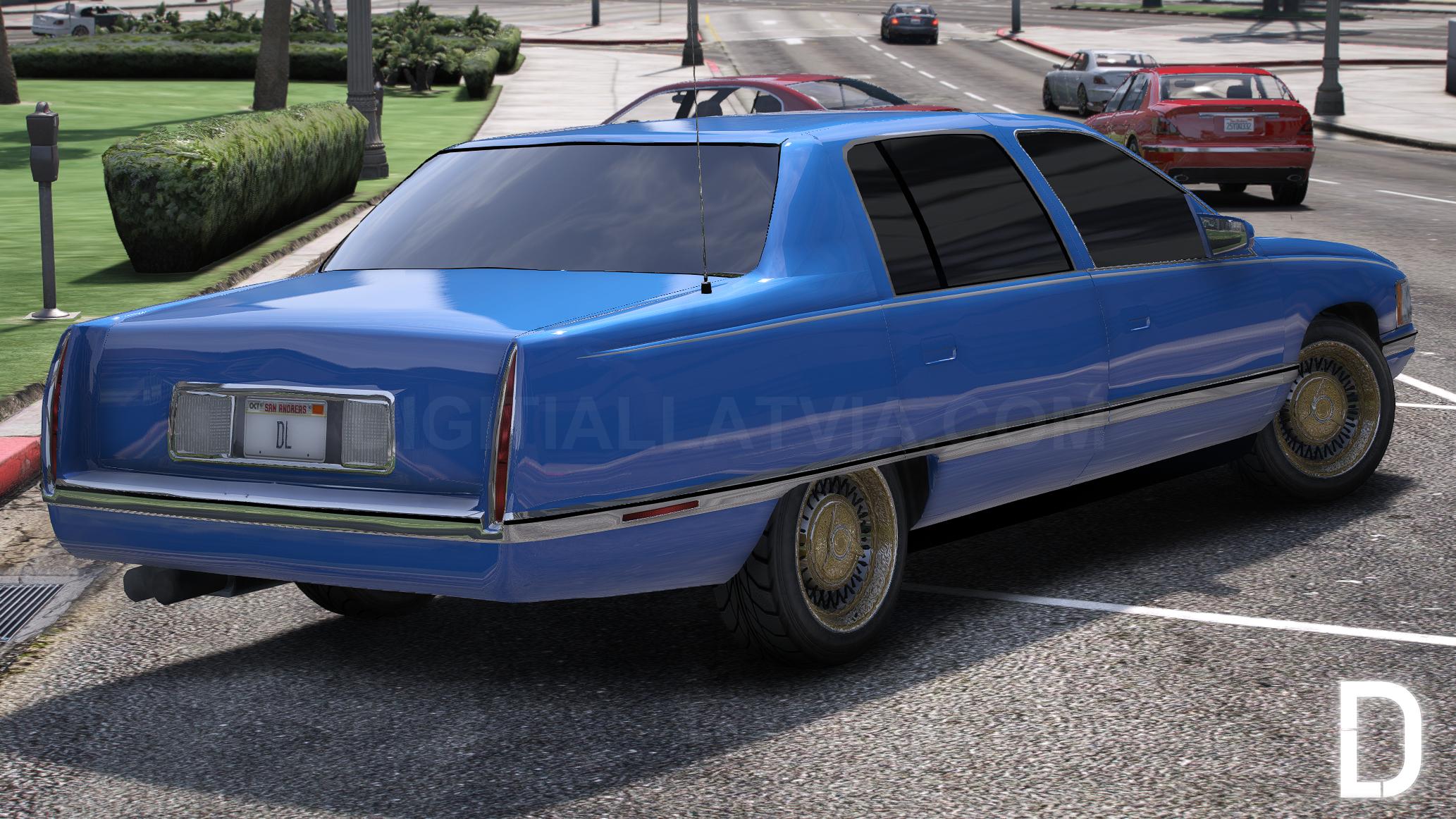 Cadillac Deville 1995 | Debadged | Tuning