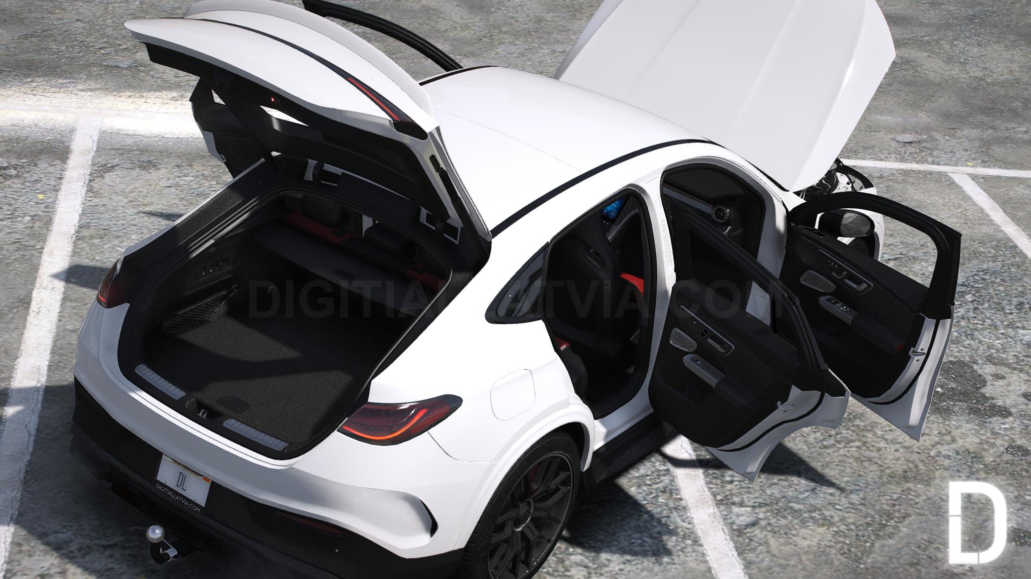 Mercedes-AMG GLC63S Coupe 2024 | Debadged