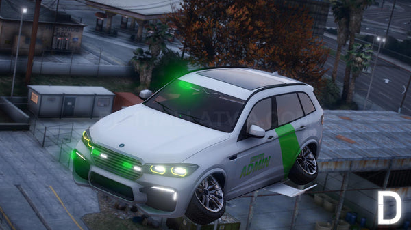 Ubermacht Rebla Admin Car | Flying | Rockets | Tuning | Template