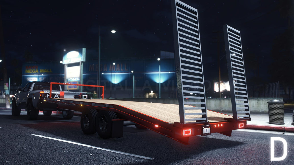 Car Trailer Beavertail