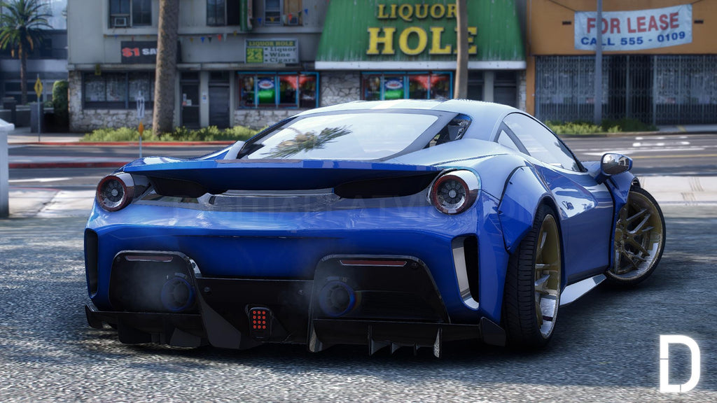 Ferrari 488 Pista Widebody 2020 | Debadged | Custom Sound