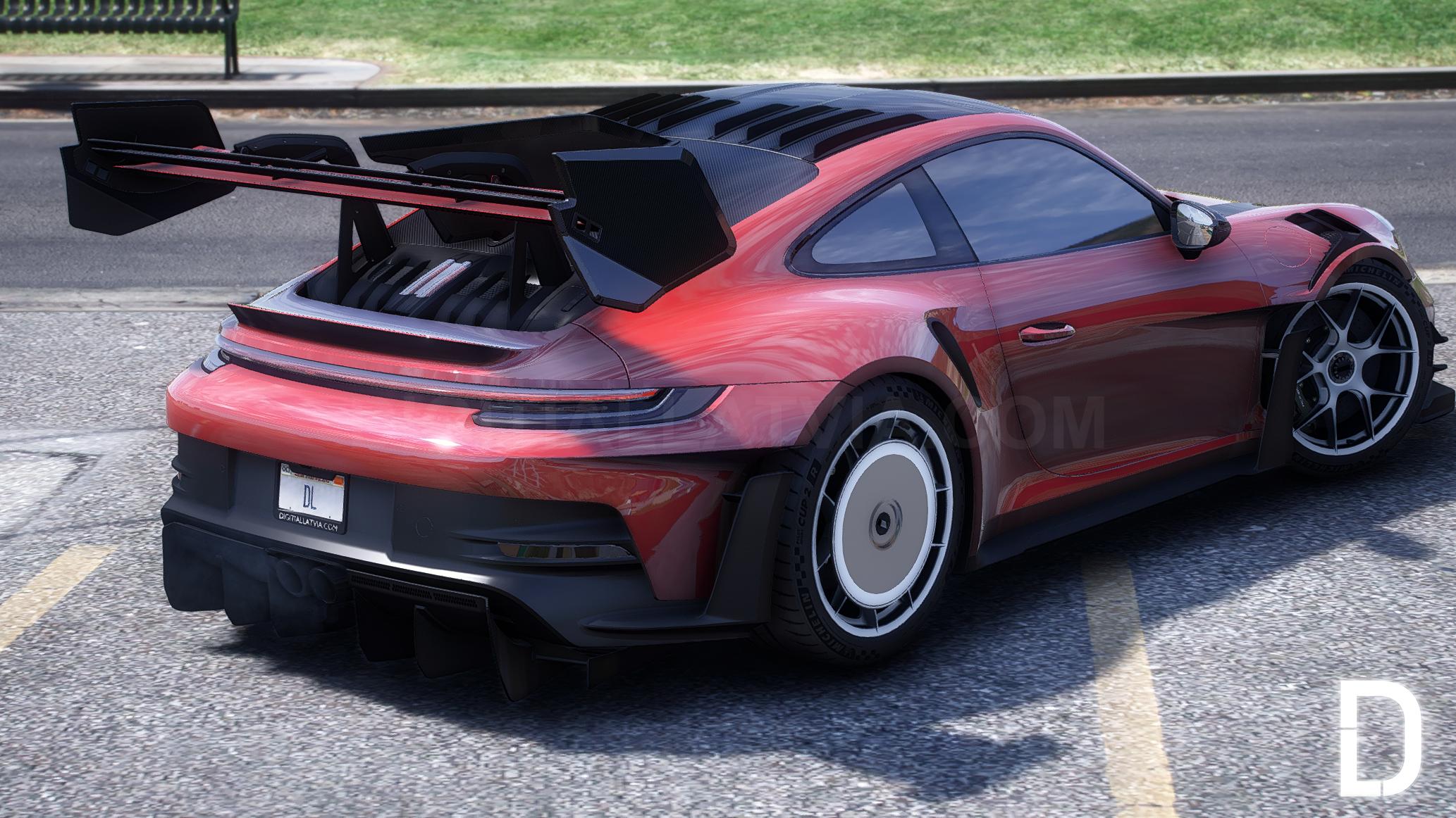 Porsche 911 (992) GT3RS Manthey | Debadged | Custom Sound