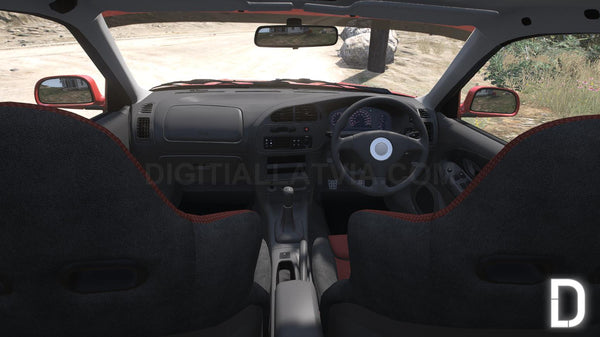 Mitsubishi Lancer Evolution VI | Debadged | Tuning | Template