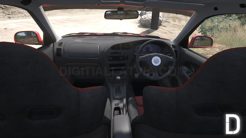 Mitsubishi Lancer Evolution VI | Embleme entfernt | Tuning | Vorlage