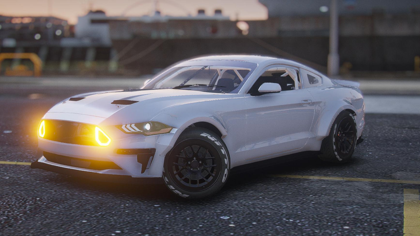 Ford Mustang RTR Drift | Debadged