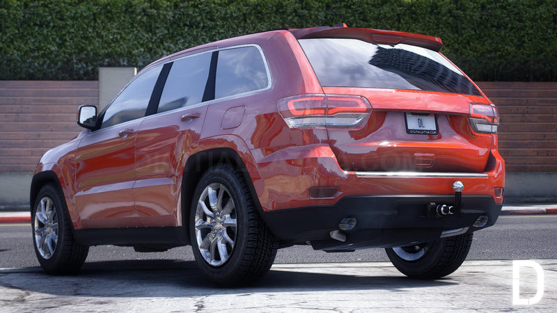 Jeep Grand Cherokee 2021 | Debadged | Template