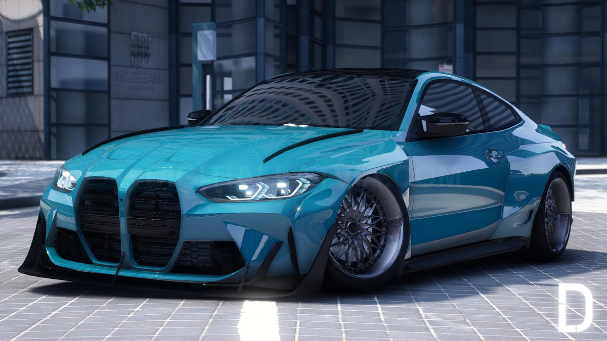 BMW M4 G82 Widebody Stanced 2022 | Debadged