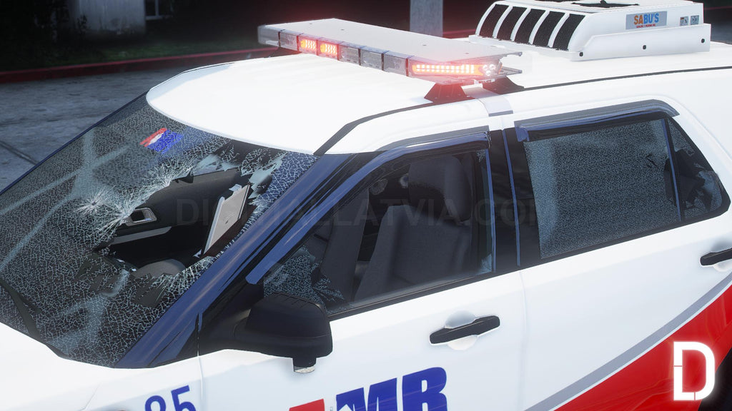 FiveM Ford Explorer 2016 EMS AMR | Debadged | Template – DigitalLatvia