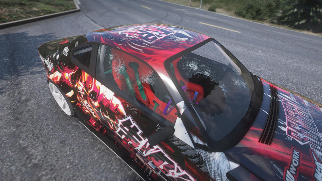 Nissan Silvia S15 Naoki Drift | Debadged | Template