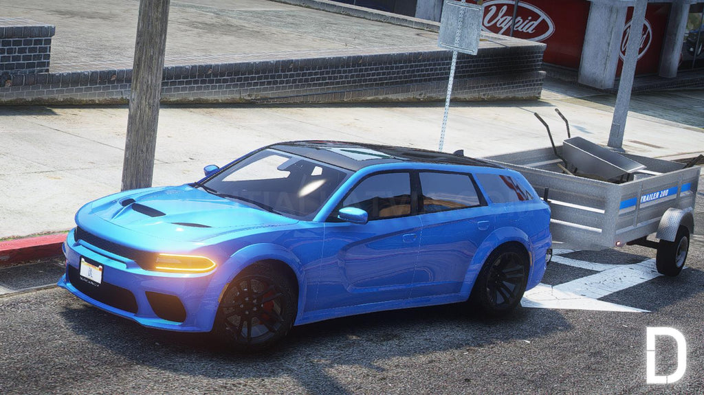 Dodge Charger Magnum Hellcat 2021 | Debadged