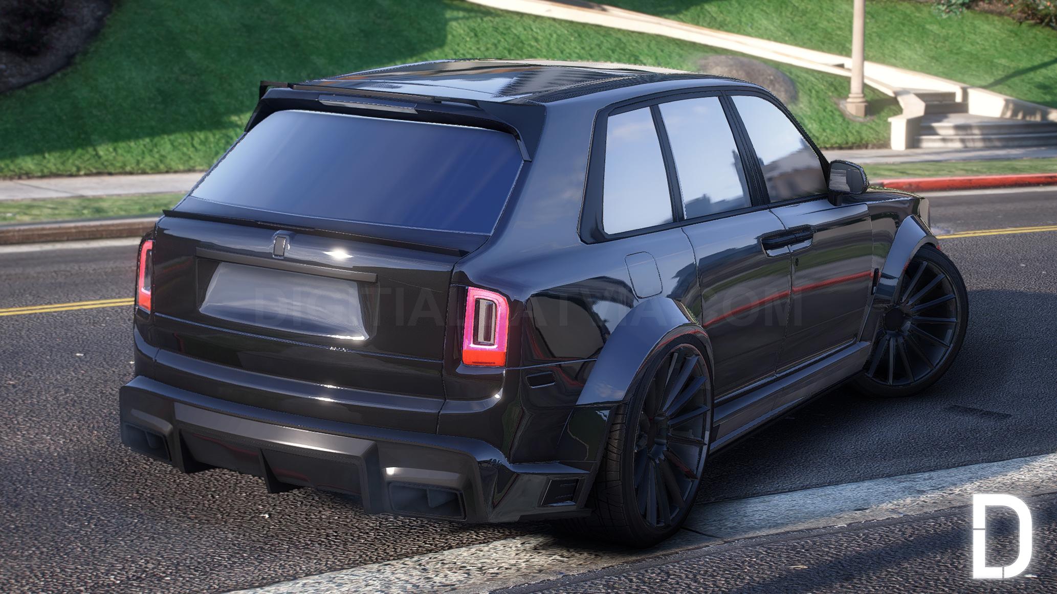 Rolls-Royce Cullinan Widebody | Debadged | Template | Tuning