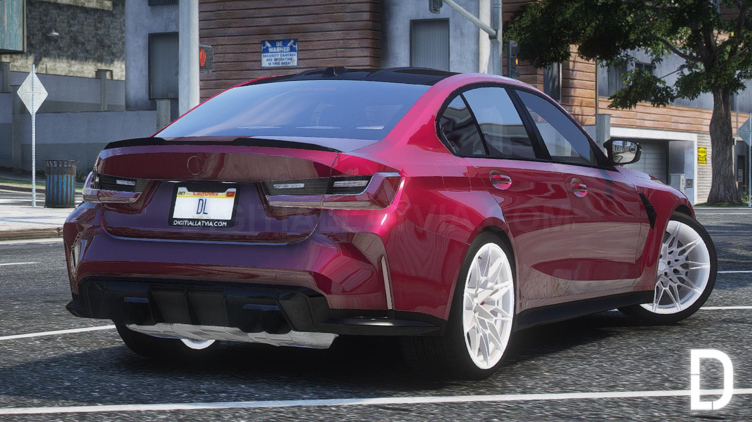 FiveM BMW M3 Competition G80 2025 | Debadged | Custom Sound – DigitalLatvia