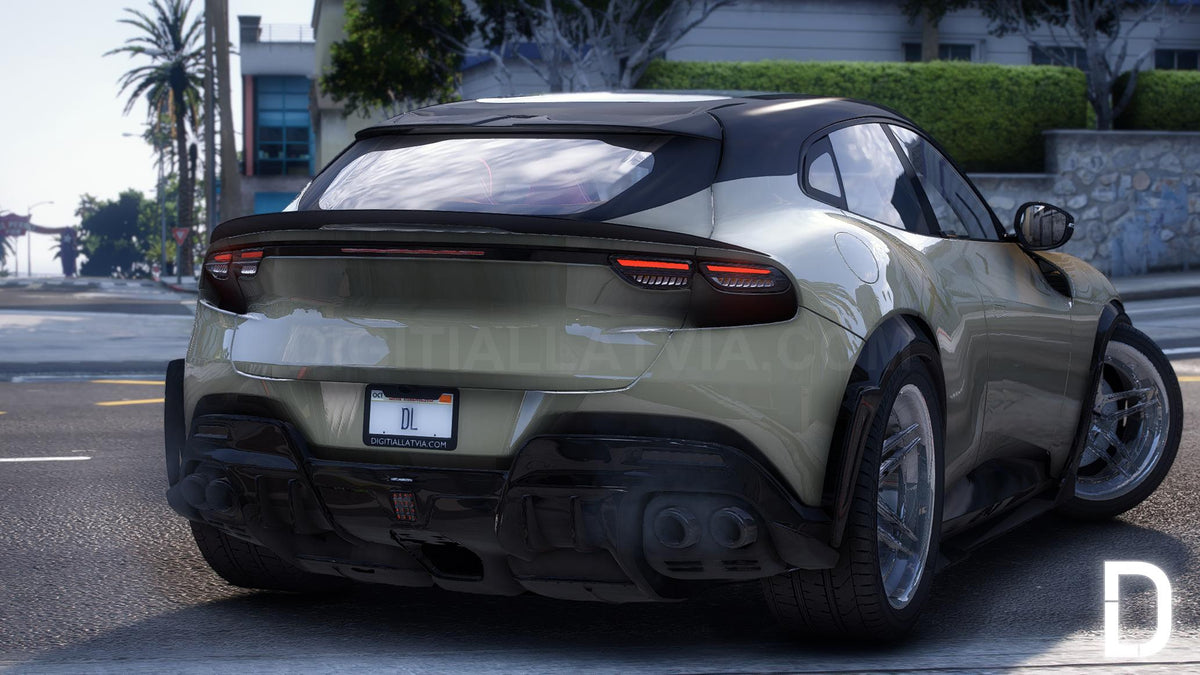 Ferrari Purosangue Widebody 2023 | Debadged | Custom Sound
