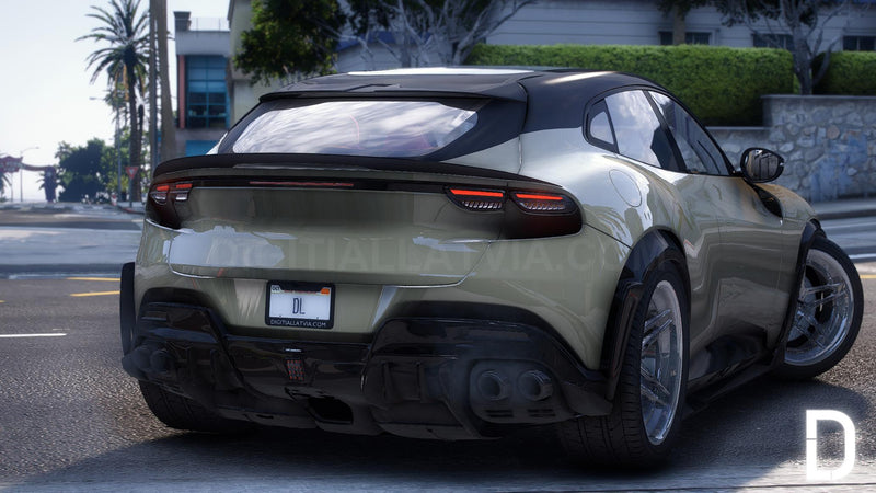 Ferrari Purosangue Widebody 2023 | Debadged | Custom Sound