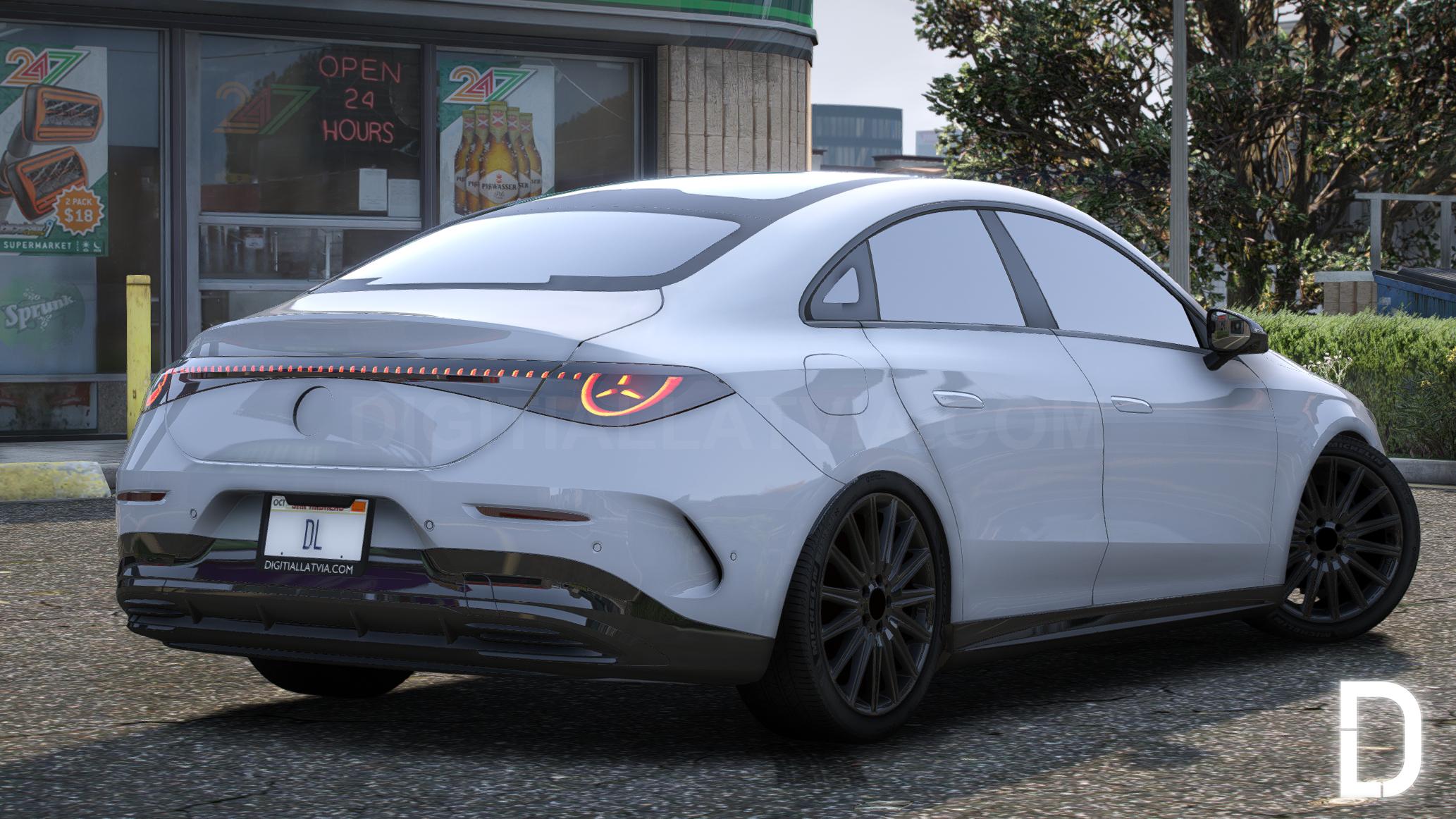 Mercedes-Benz CLA EV 2025 | Debadged | Tuning |  Template