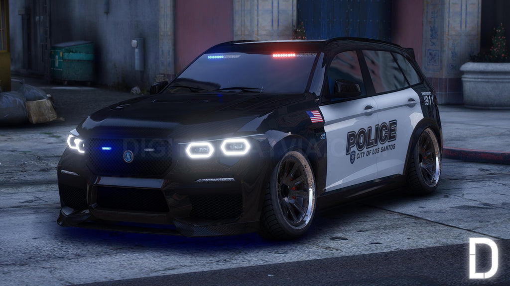 Ubermacht Rebla GTS Custom Police V2 | Tuning | Template