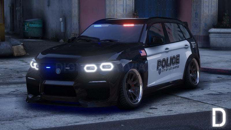 Ubermacht Rebla GTS Custom Police V2 | Tuning | Template