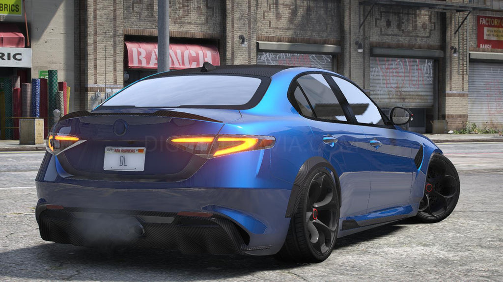 Alfa Romeo Giulia GTAm 2021 | Ohne Emblem | Tuning | Vorlage