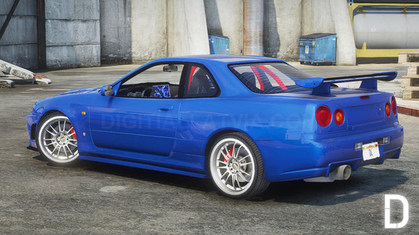 Nissan R34 FNF4 | Debadged