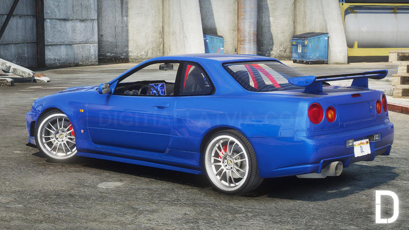 Nissan R34 FNF4 | Emblemlos