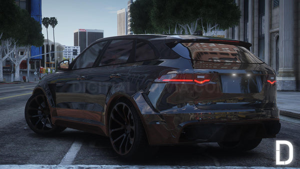 Jaguar F Pace Lumma | Abzeichen entfernt