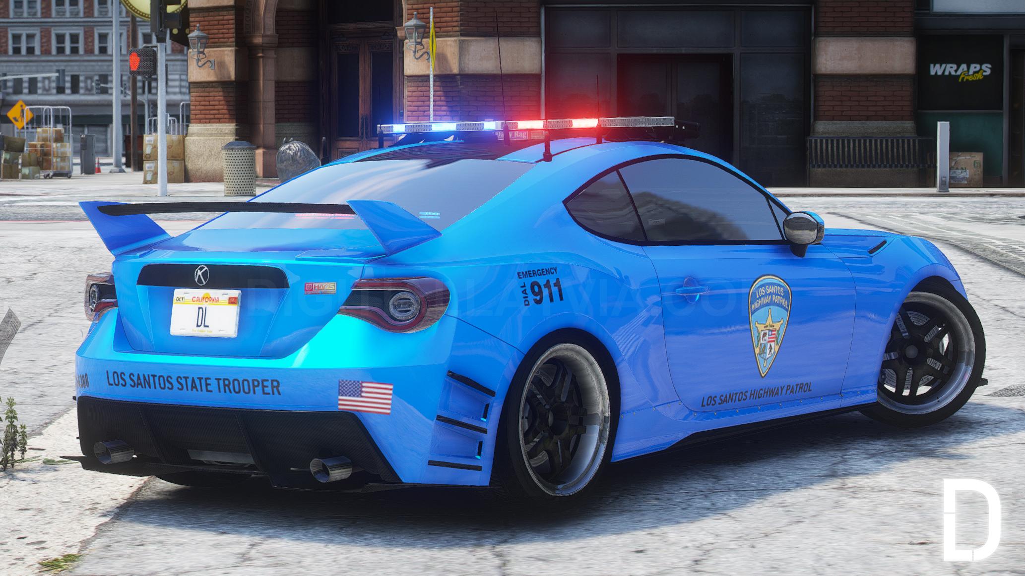 Karin S95 Custom Police | Tuning | Template