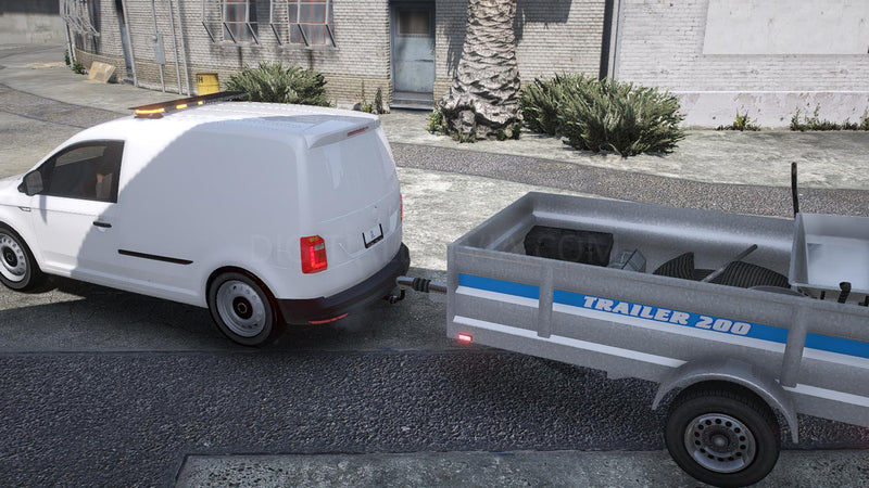 Volkswagen Caddy Bennys | Debadged | Template
