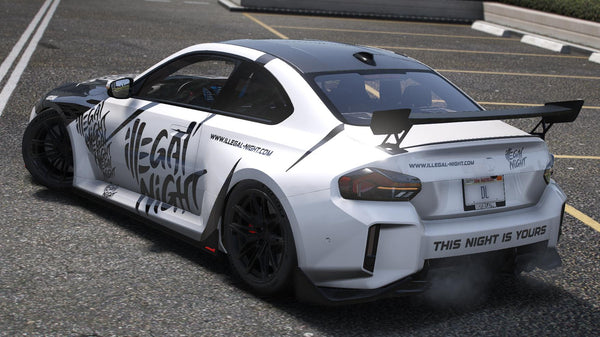 BMW M2 G87 2023 Maxton Design | Ohne Emblem | Vorlage