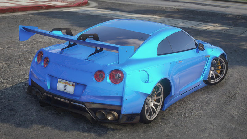 Nissan GTR R35 2017 | Debadged | Tuning | Template