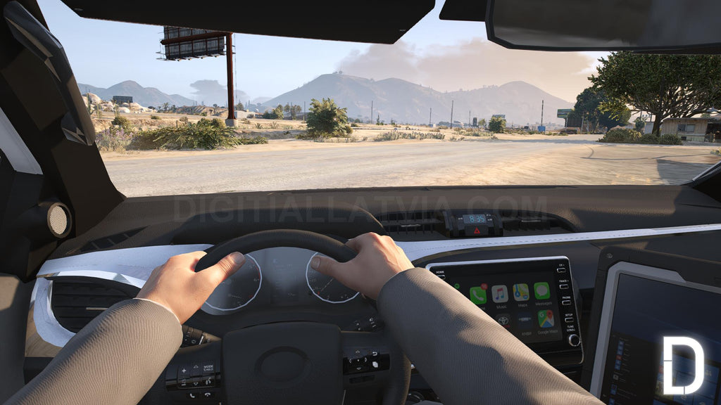 Toyota Hilux 2021 Police | Debadged | Template