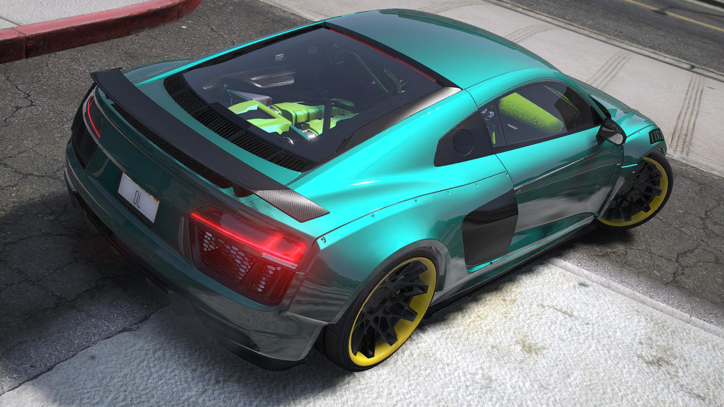 Audi R8 Alpil RSR | Debadged | Tuning