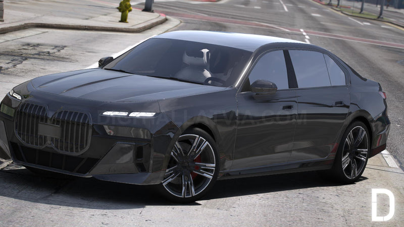 BMW 760i G70 2024 | Debadged