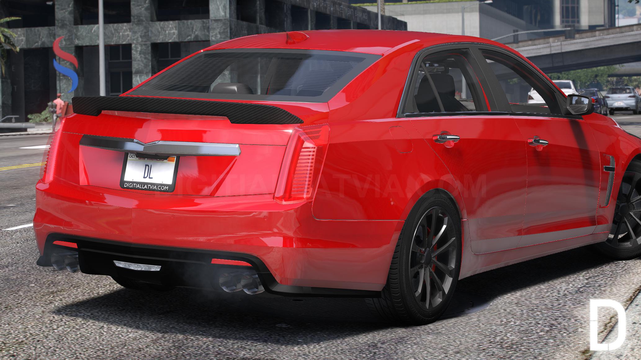 Cadillac CTS-V 2016 | Debadged | Custom Sound
