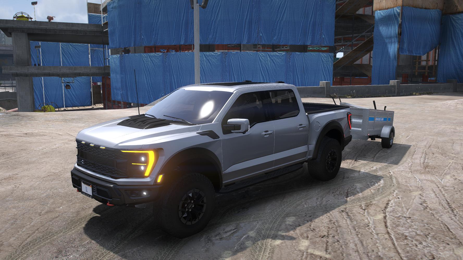 Ford F-150 Raptor R 2023 | Debadged | Template