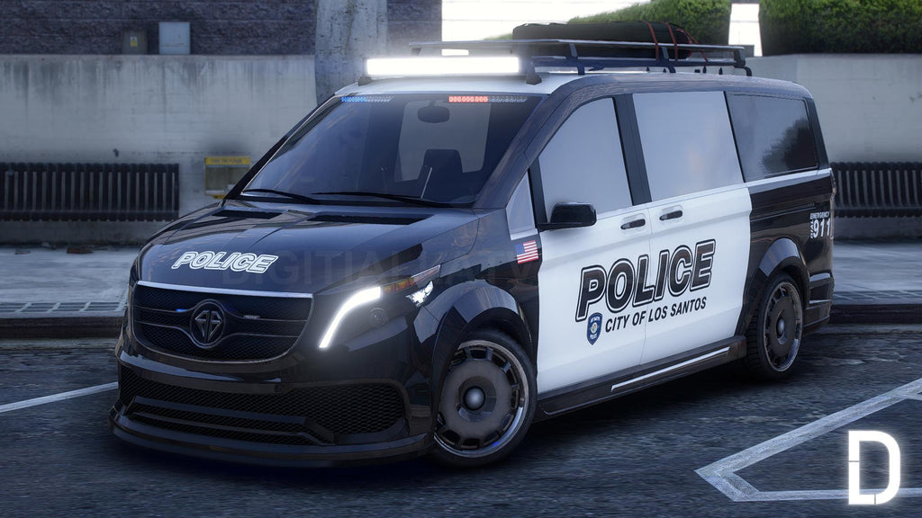 Benefactor Laufer Police Custom | Tuning | Template