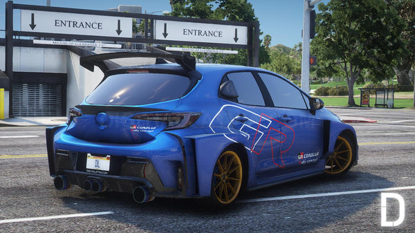 Toyota Corolla GR 2023 | Debadged | Tuning | Template