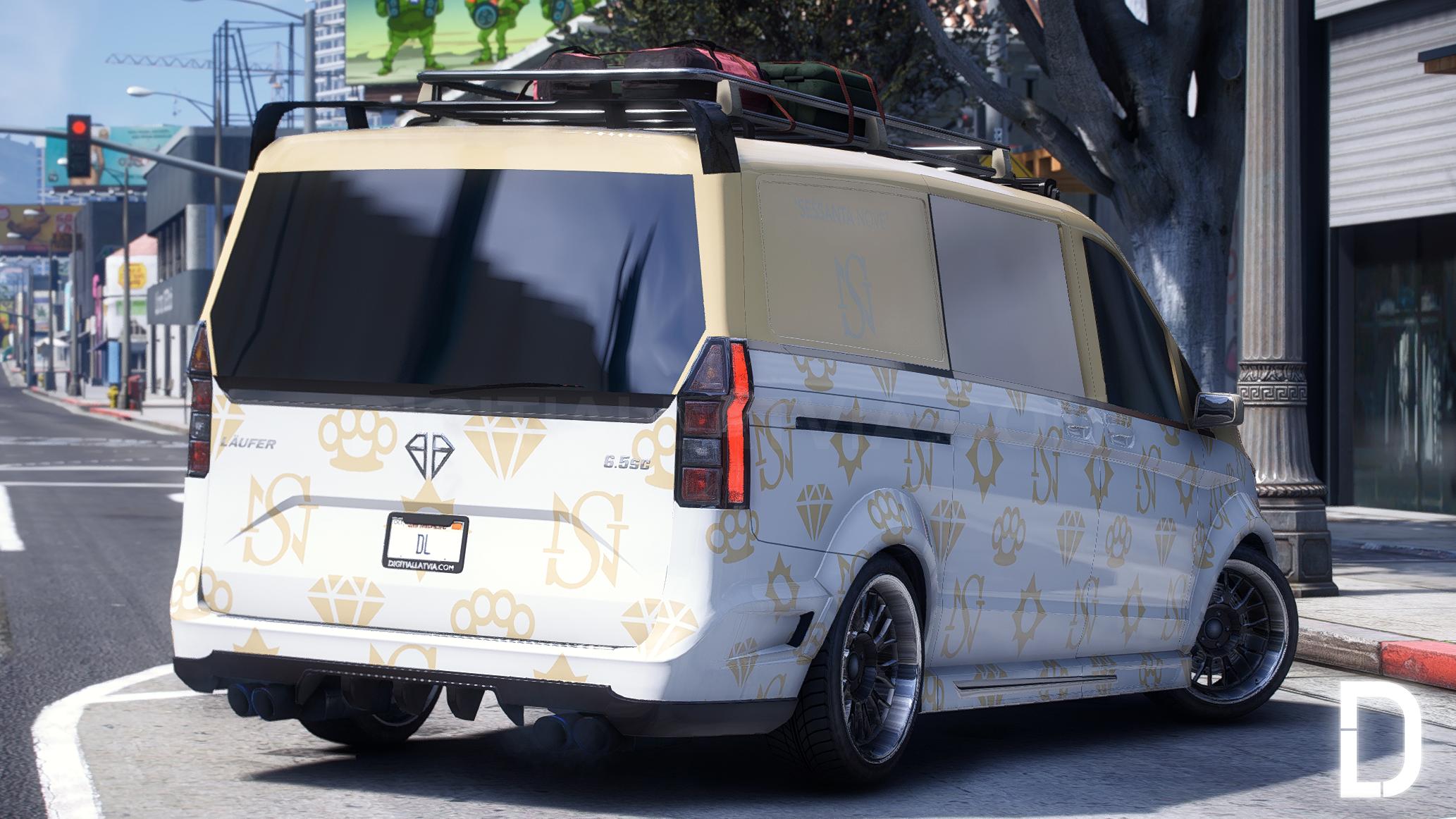 Benefactor Laufer Taxi GTA 5 FiveM Customized
