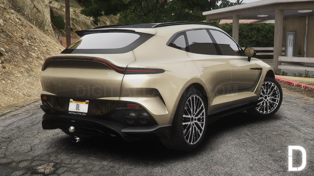 Aston Martin DBX 707 2023 | Ohne Embleme | Vorlage