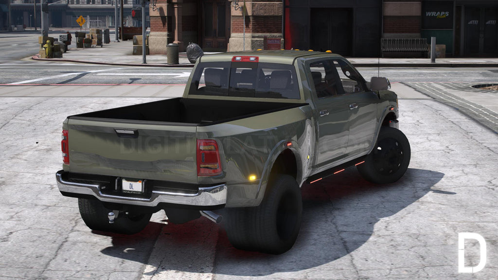 Dodge Ram 3500 Heavy Duty Police | Debadged | Template