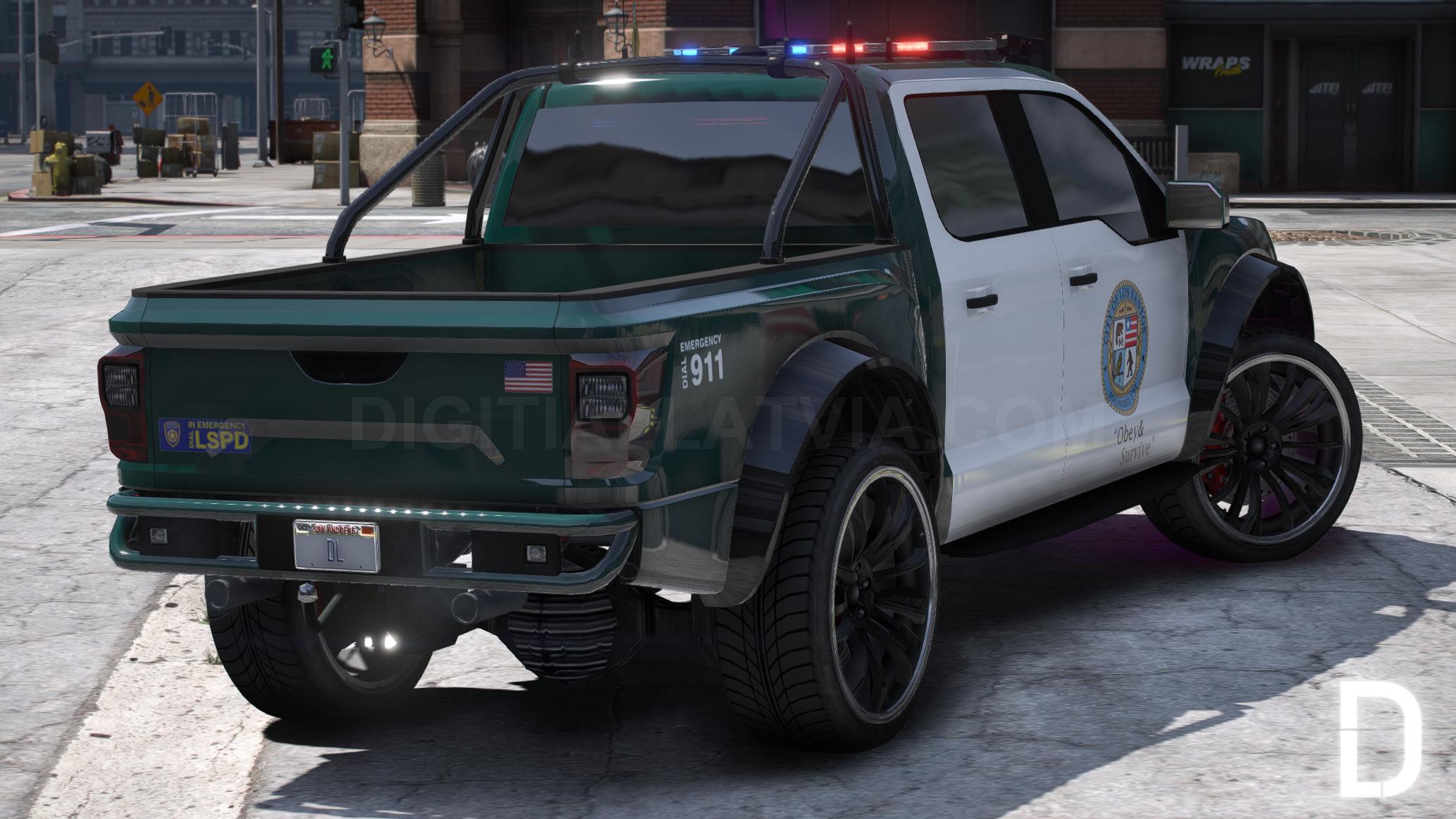 Vapid Caracara 4x4 Police | Template | Tuning