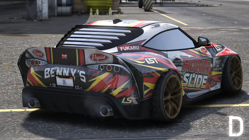 Dinka Jester RR Widebody Custom Drift | Tuning | Custom Sound | Template
