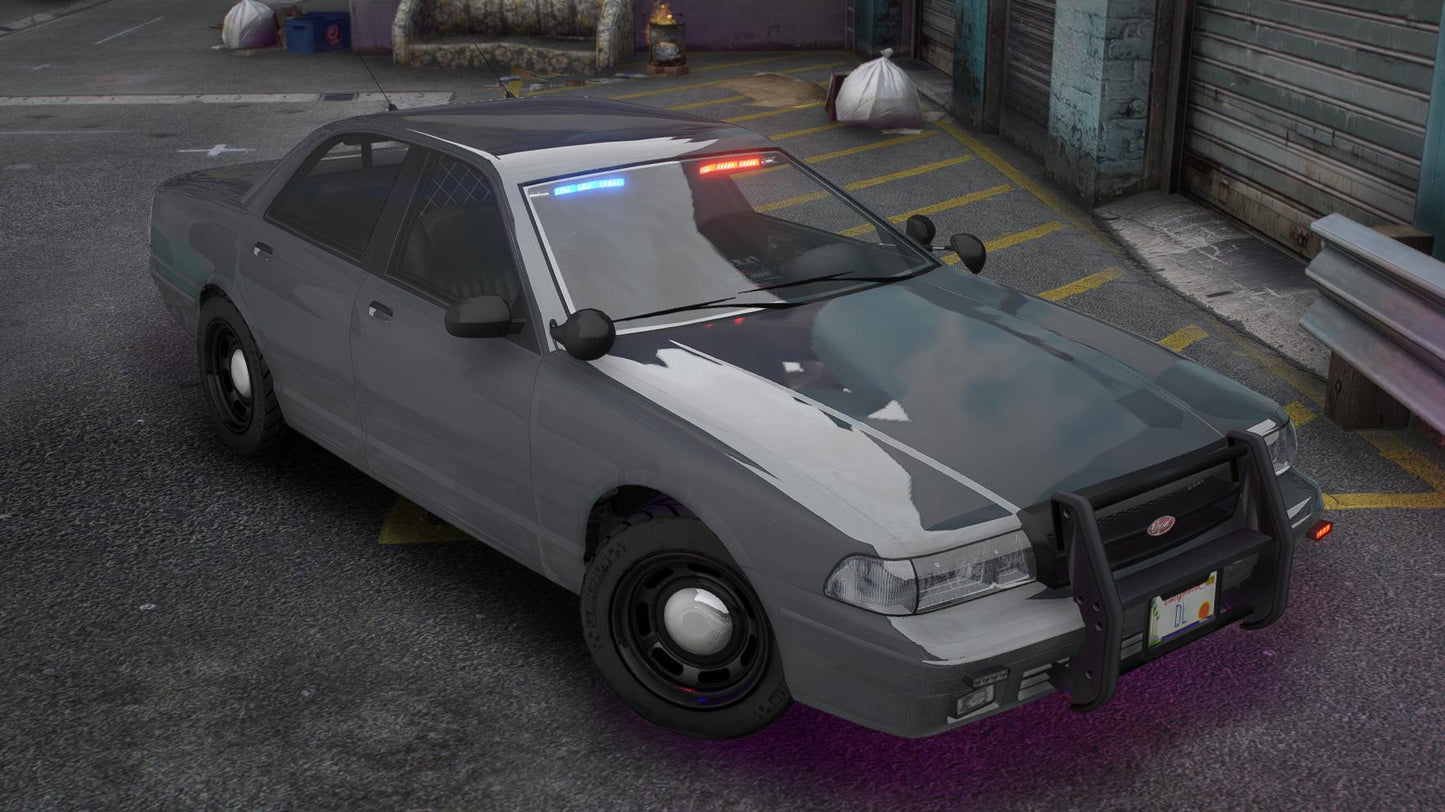 Vapid Police Cruiser Unmarked | Template