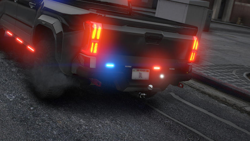 Toyota Tacoma 2024 Polizei Unmarkiert | Ohne Abzeichen | Vorlage
