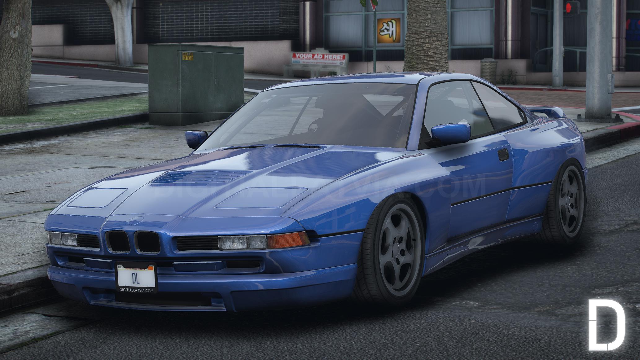 BMW 850 E31 | Debadged | Tuning | Template