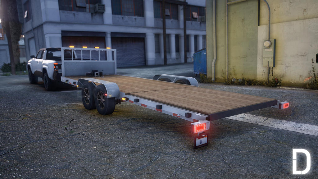 Car Trailer Split Tilt